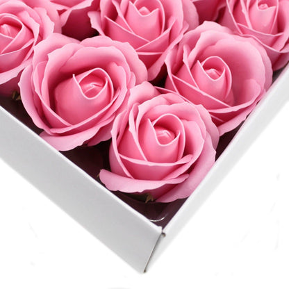 Craft Soap Flowers - Med Rose - Blush