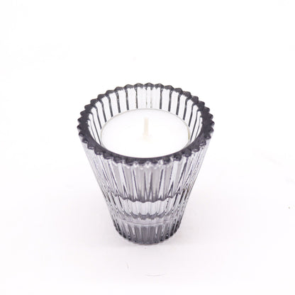 Flip Dinner Candle / Tealight Holder - Midnight Grey