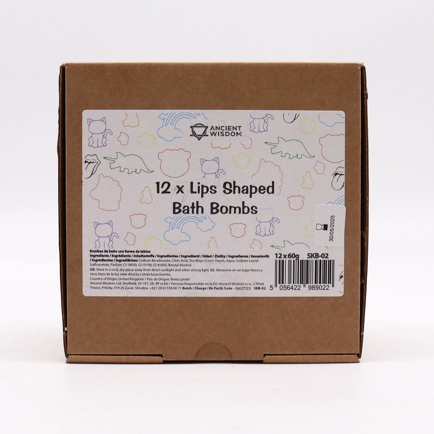 Lips Bathbomb 60g