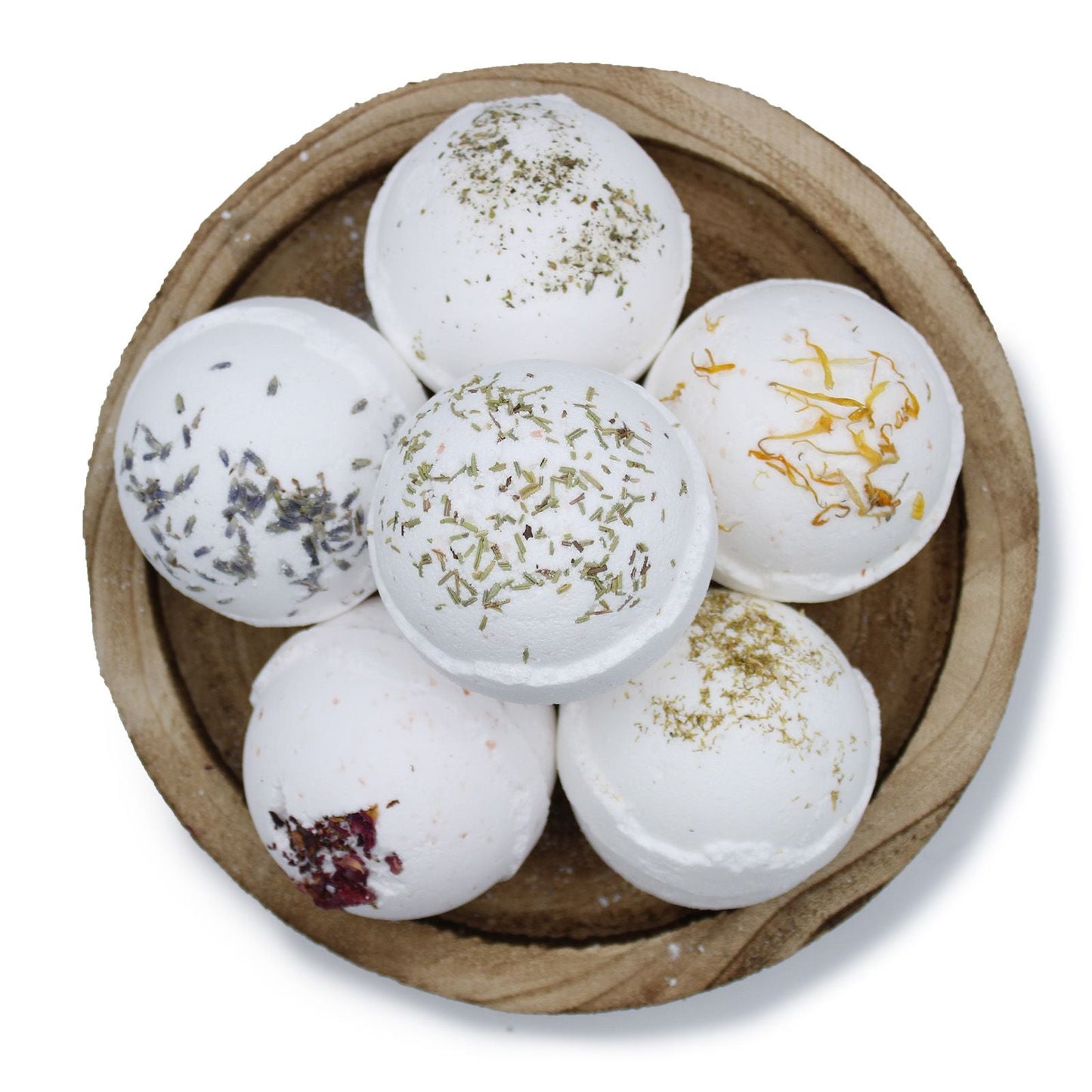 3 Sensual Himalayan Salt Bath Bombs (180g) – Ylang Ylang & Coconut Oil for a Luxurious Spa Bath
