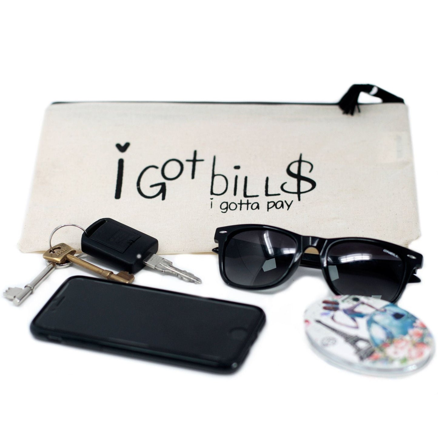 Get Organised Pouch - Boring Stuff to Keep Safe