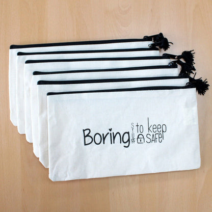 Get Organised Pouch - Boring Stuff to Keep Safe