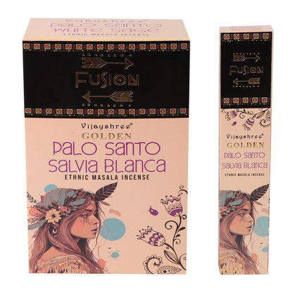 15g Golden Palo Santo and White Sage