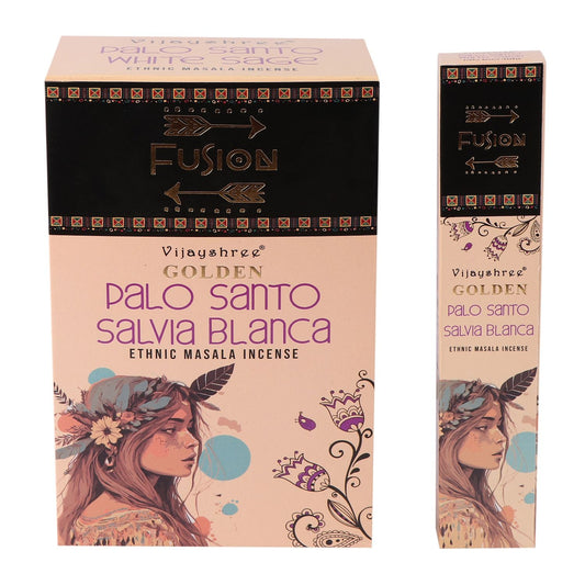 15g Golden Palo Santo and White Sage