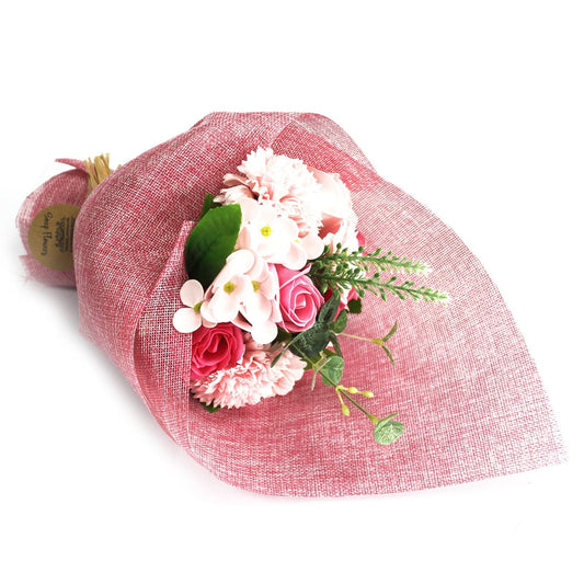 Pink Standing Soap Flower Bouquet - Special