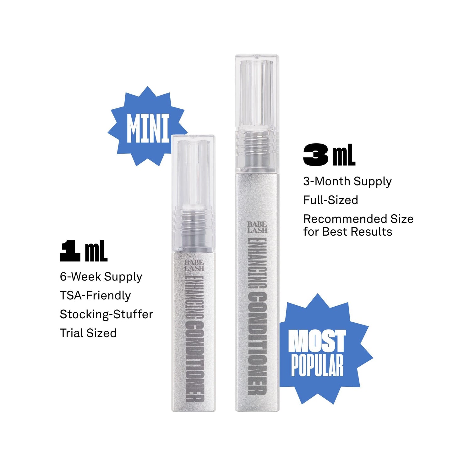BABE ORIGINAL Babe Lash Enhancing Conditioner – Peptides & Biotin, 1mL