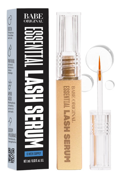 Babe Original Lash Serum – Fuller, Longer-Looking Lashes (1mL Starter Supply)