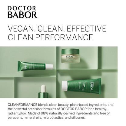 BABOR Cleanformance Moisture Glow Cream — Travel Daily Moisturizer with Prebiotics & Probiotics
