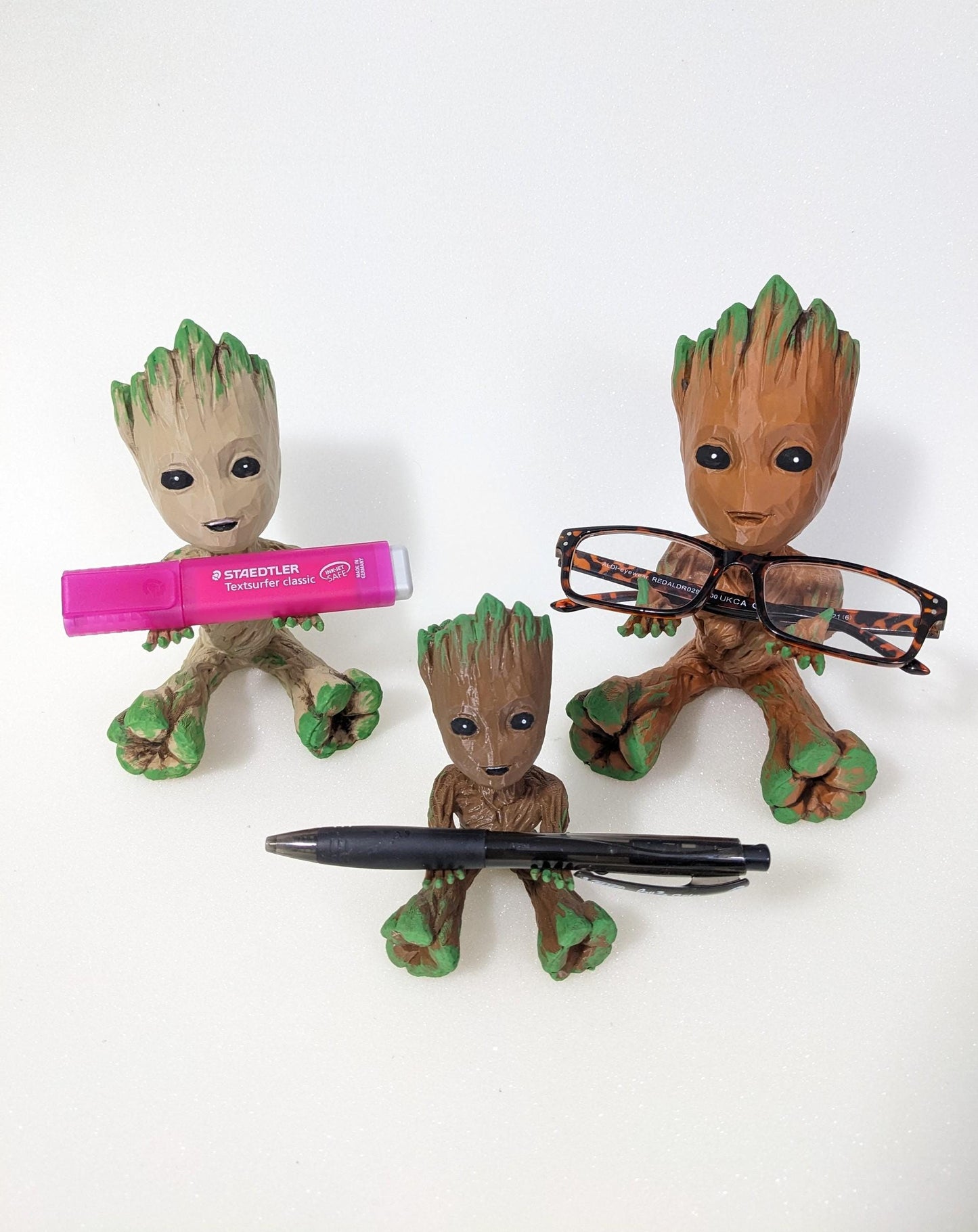 Baby Groot universal holder for remote control, glasses, rings, pens, watches