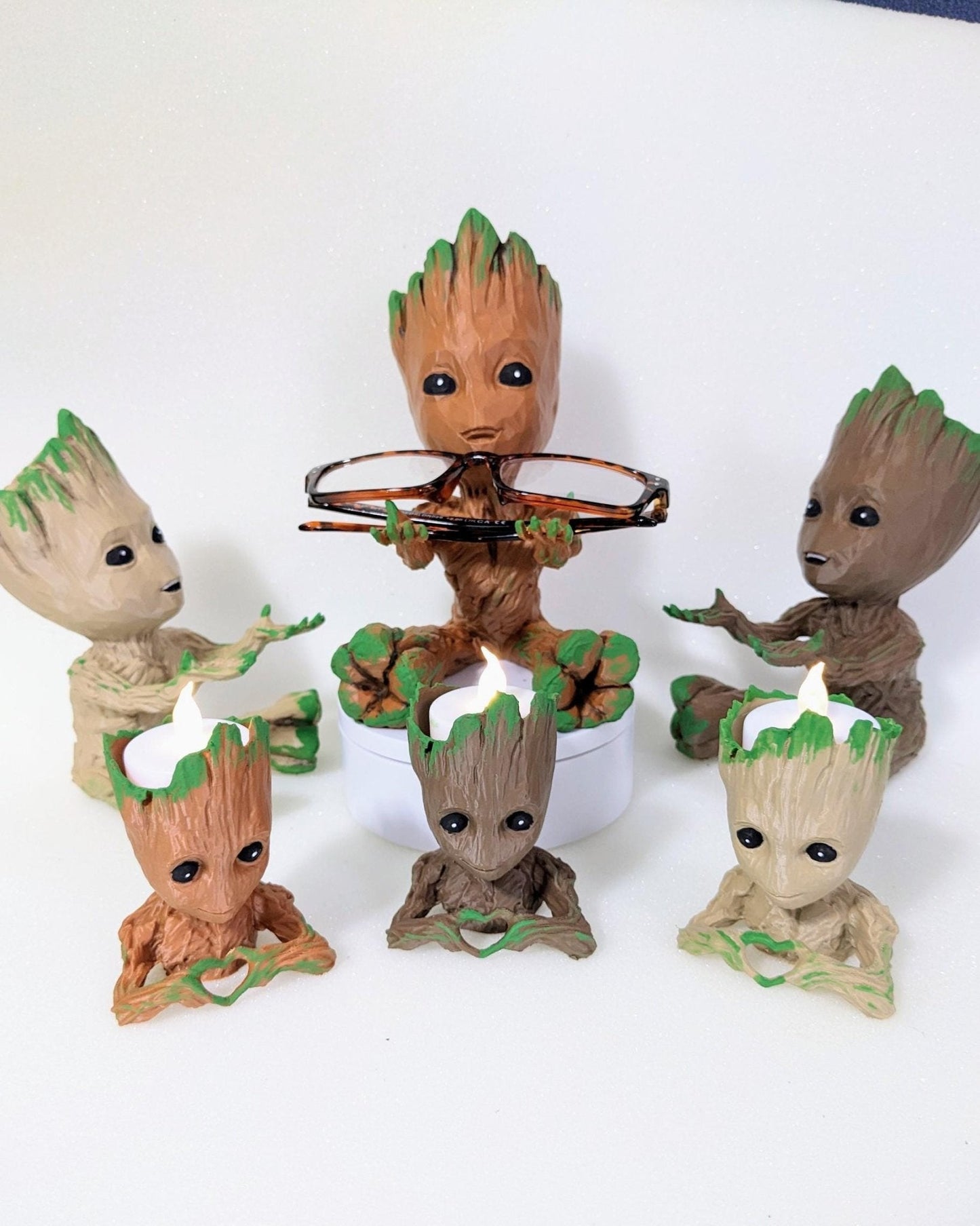 Baby Groot universal holder for remote control, glasses, rings, pens, watches
