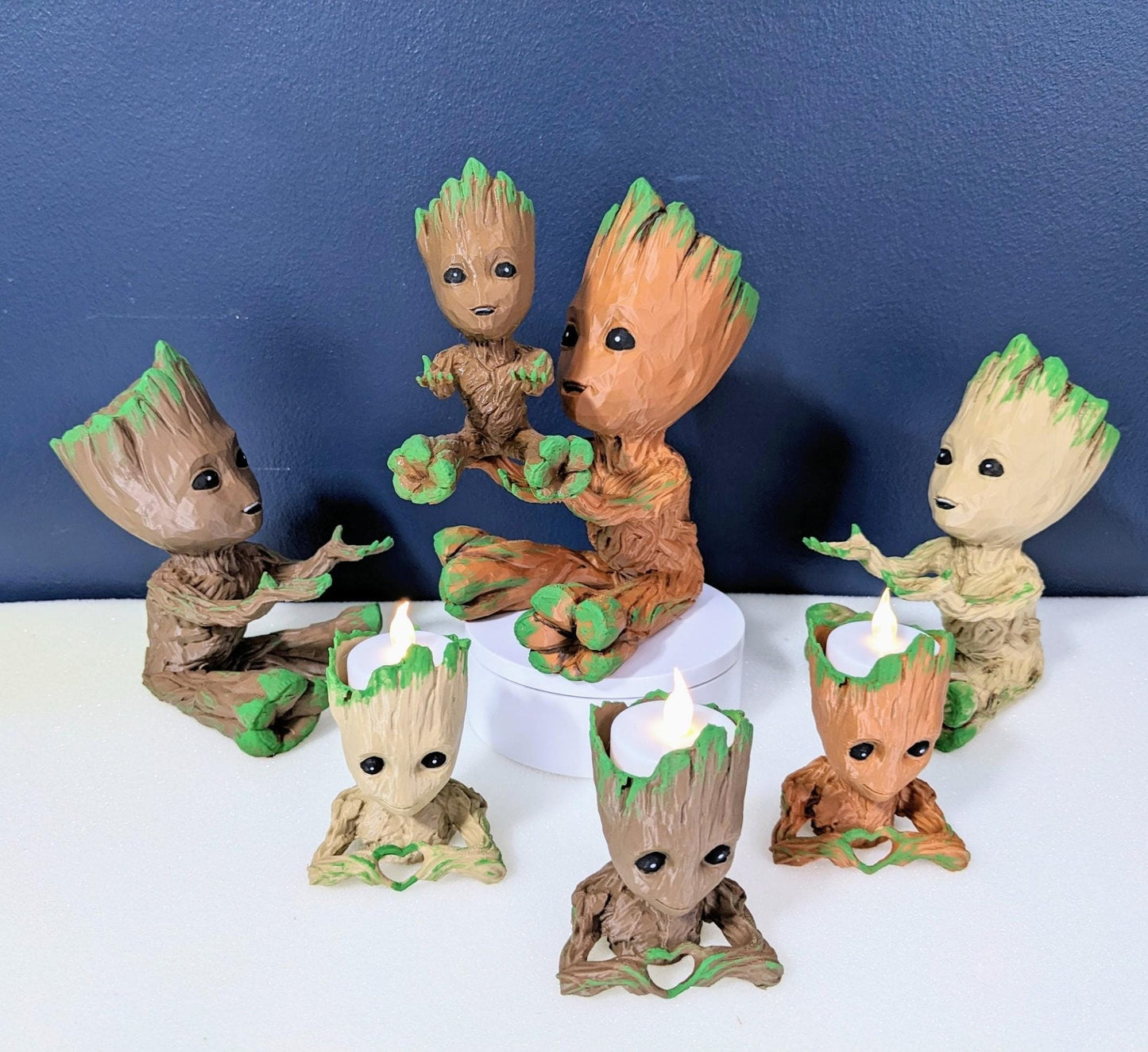 Baby Groot universal holder for remote control, glasses, rings, pens, watches