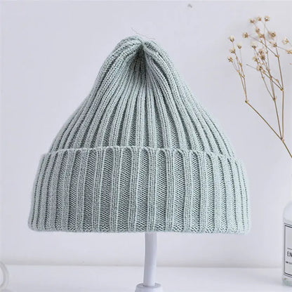 Baby & Toddler Ribbed Knit Beanie Hat, Soft Winter Cap for Boys & Girls (6M–4Y)