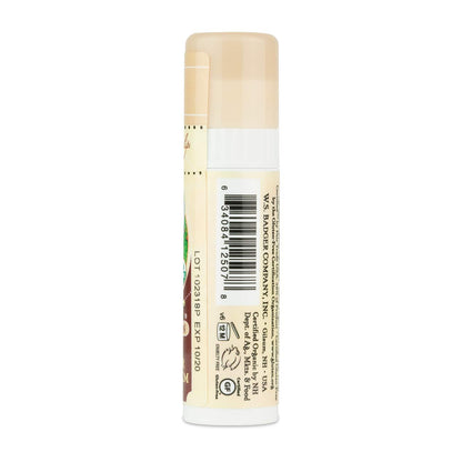 Badger Cocoa Butter Lip Balm – Creamy Cocoa, Organic, Fair Trade, 0.25 oz