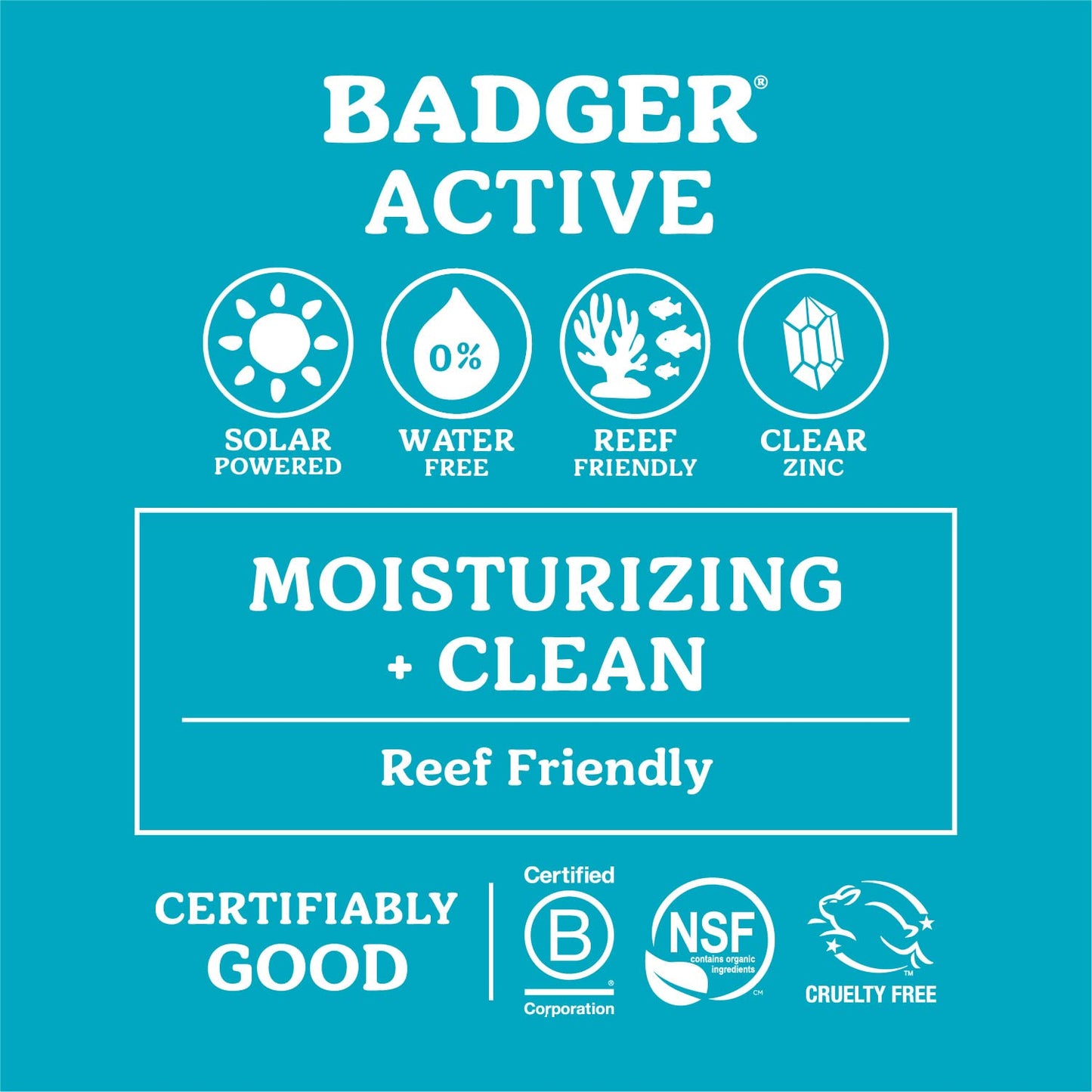 Badger Mineral Sunscreen Combo SPF 30 Cream + SPF 35 Face Stick – Reef Safe, Unscented, 2-Count