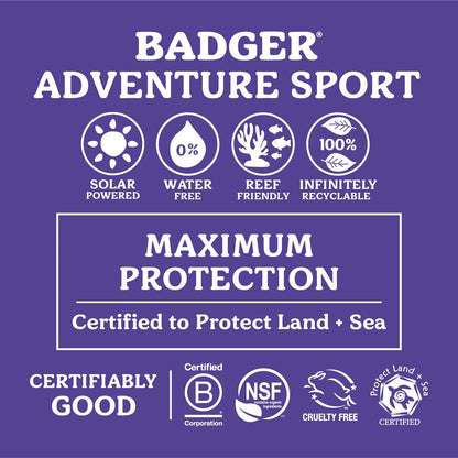 Badger Mineral Sunscreen SPF 50 – Reef Safe, 98% Organic, Unscented
