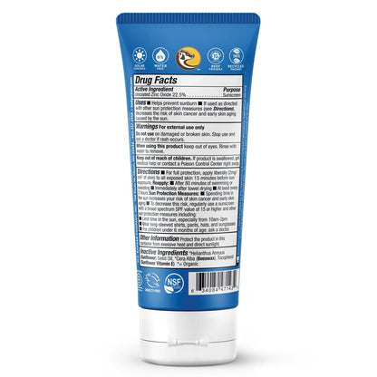 Badger Reef Safe Sunscreen SPF 40 Unscented Mineral, 3-Pack (2.9 fl oz Each)