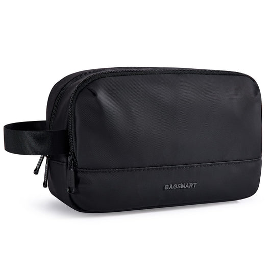 BAGSMART Large Toiletry Bag for Men – Water-Resistant Dopp Kit, Hanging Travel Organizer, Black