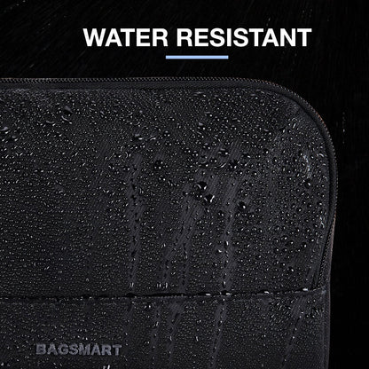 BAGSMART Large Toiletry Bag for Men – Water-Resistant Dopp Kit, Hanging Travel Organizer, Black