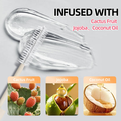 BAISEN DIARY 2 Pack Hair Cactus Fruit 3-in-1 Styling Cream & Flyaway Wand – Frizz Control & Shine