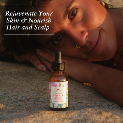 Baja Basics Prickly Pear Seed Oil — Cold-Pressed, Pure, Unrefined Multi-Purpose Oil 1 oz