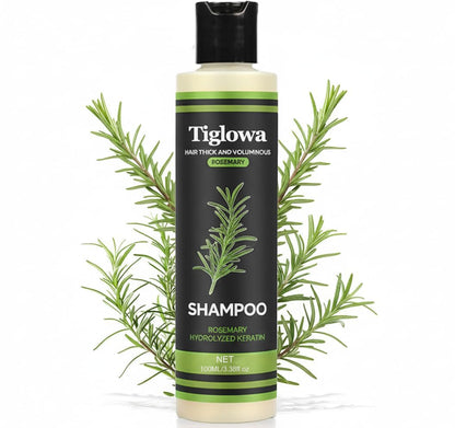 BALPPRD Tiglowa Organic Rosemary Hair Growth Shampoo – Strength, Thickening & Keratin