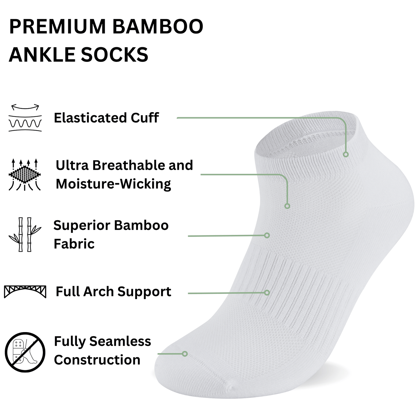 Bamboo Ankle Socks