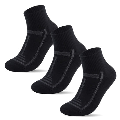 Bamboo Cushioned Quarter Socks