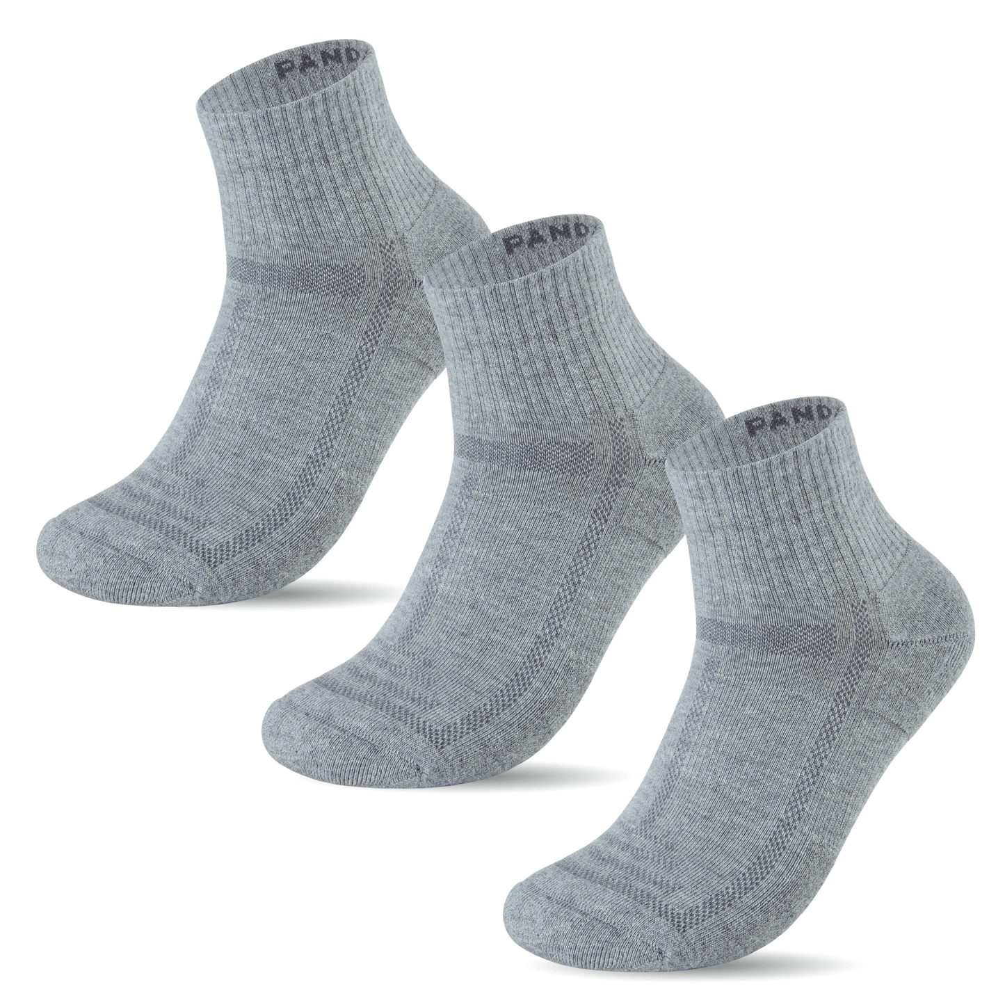 Bamboo Cushioned Quarter Socks