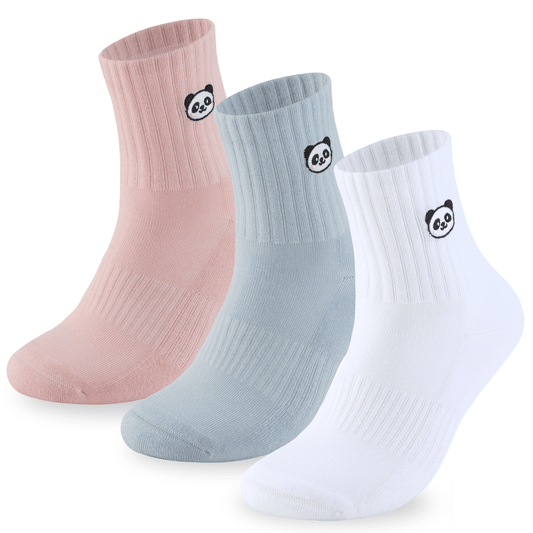 Bamboo Embroidered Animal Socks