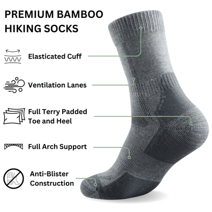 Bamboo Hiking Socks