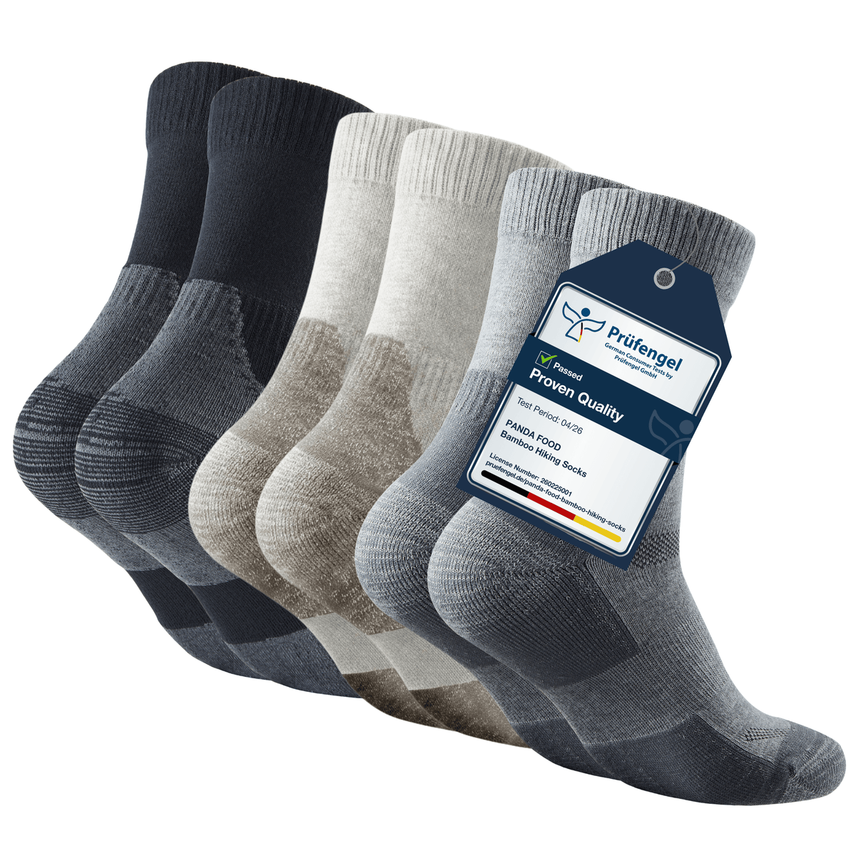 Bamboo Walking and Hiking Socks