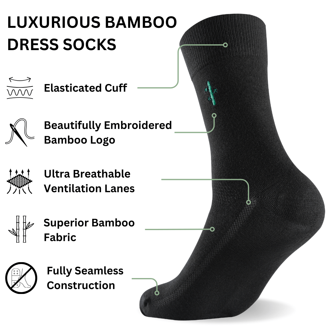 Bamboo Dress Socks