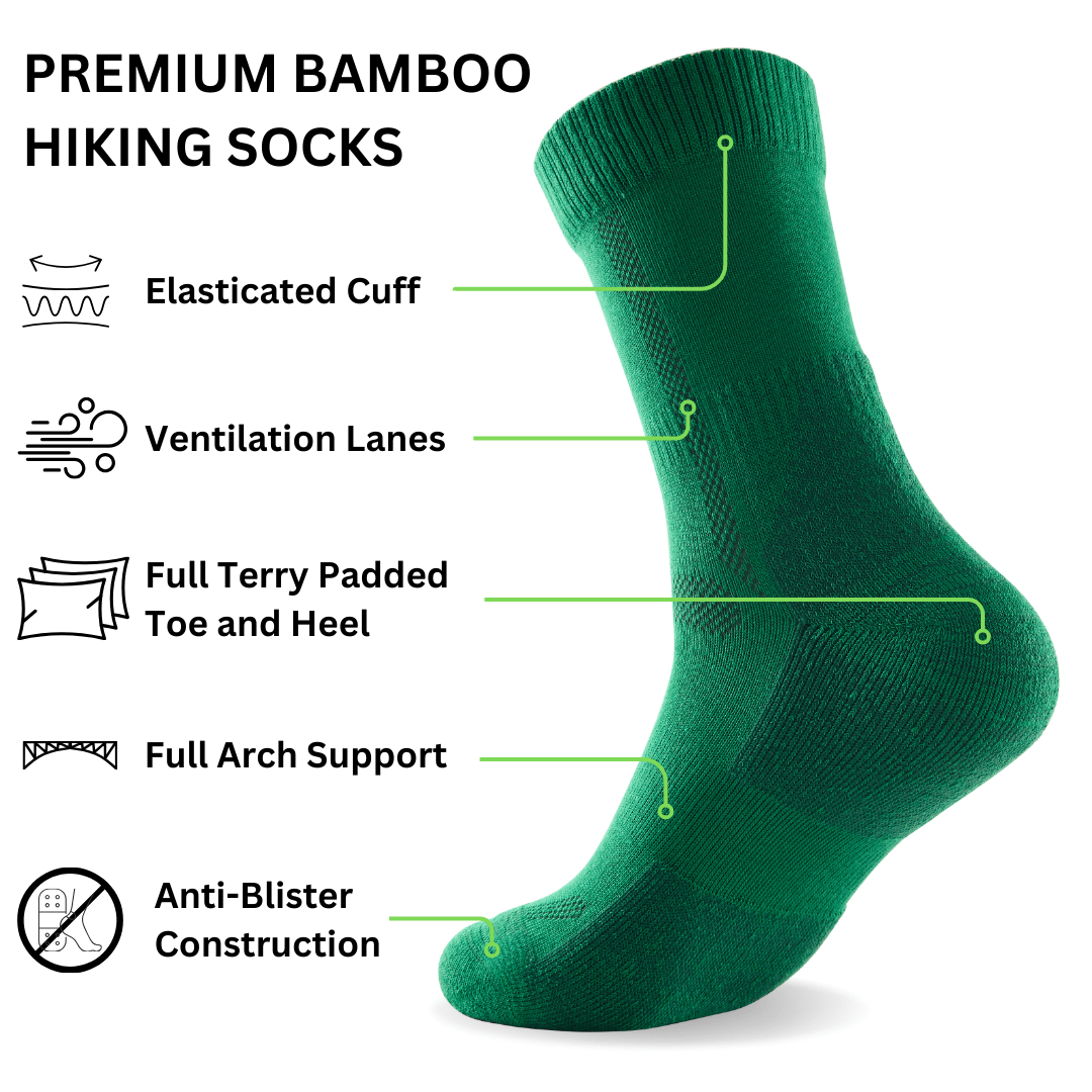 Bamboo Hiking Socks
