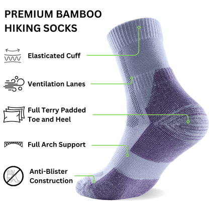 Bamboo Hiking Socks
