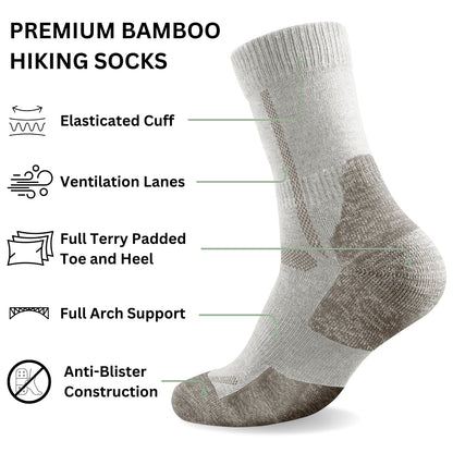 Bamboo Hiking Socks