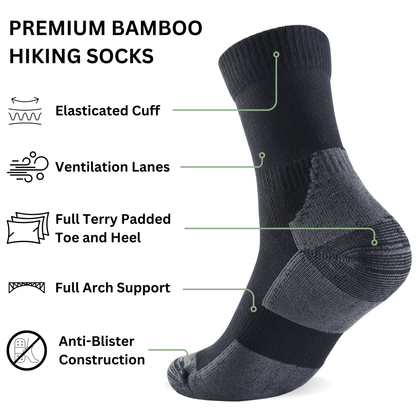 Bamboo Hiking Socks