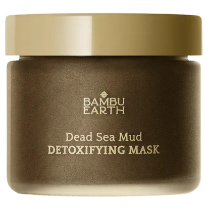 BAMBU EARTH Dead Sea Mud Mask for Face – Deep Cleansing with Minerals & Essential Oils (3.2 oz)