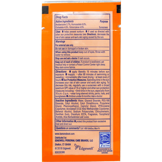 Banana Boat Ultra Sport Sunscreen Packets SPF 30 – 0.4 oz, Water & Sweat Resistant (Pack of 200)
