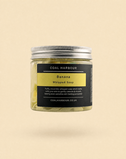 Banana Whipped Soap 120g