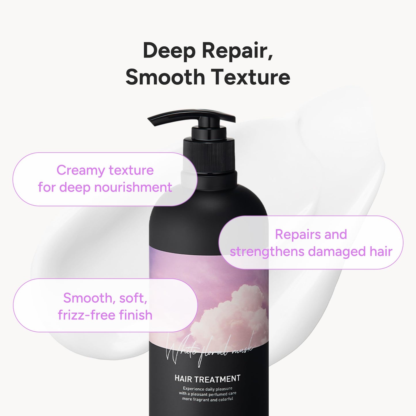 BANANAL Korean Hair Treatment Conditioner – Protein & Moisture for Damaged Hair (Keratin, Centella & Shea)