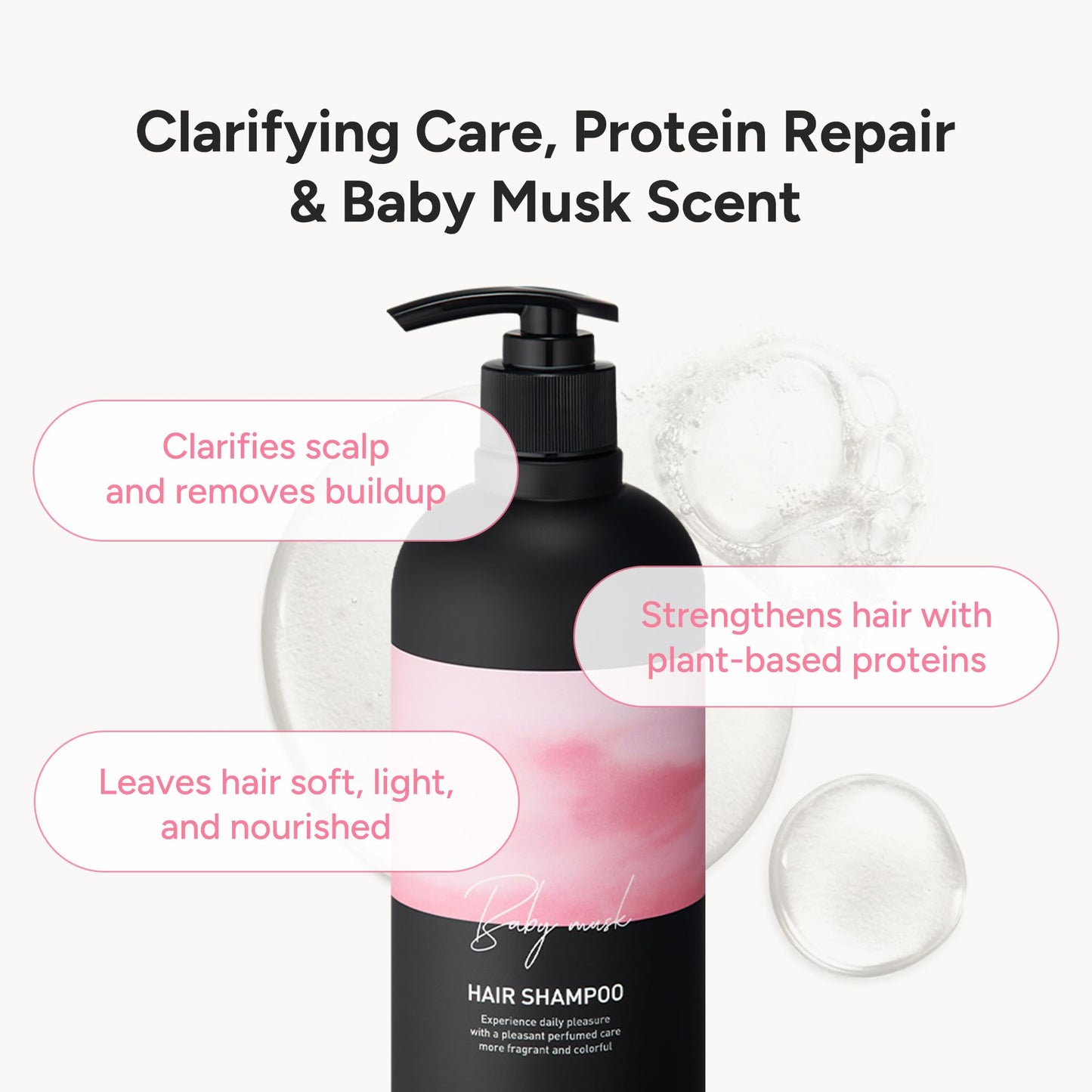 BANANAL Korean Rosemary Shampoo — Sulfate, Silicone & Paraben-Free Scalp Care (500ml / 13.5fl oz)