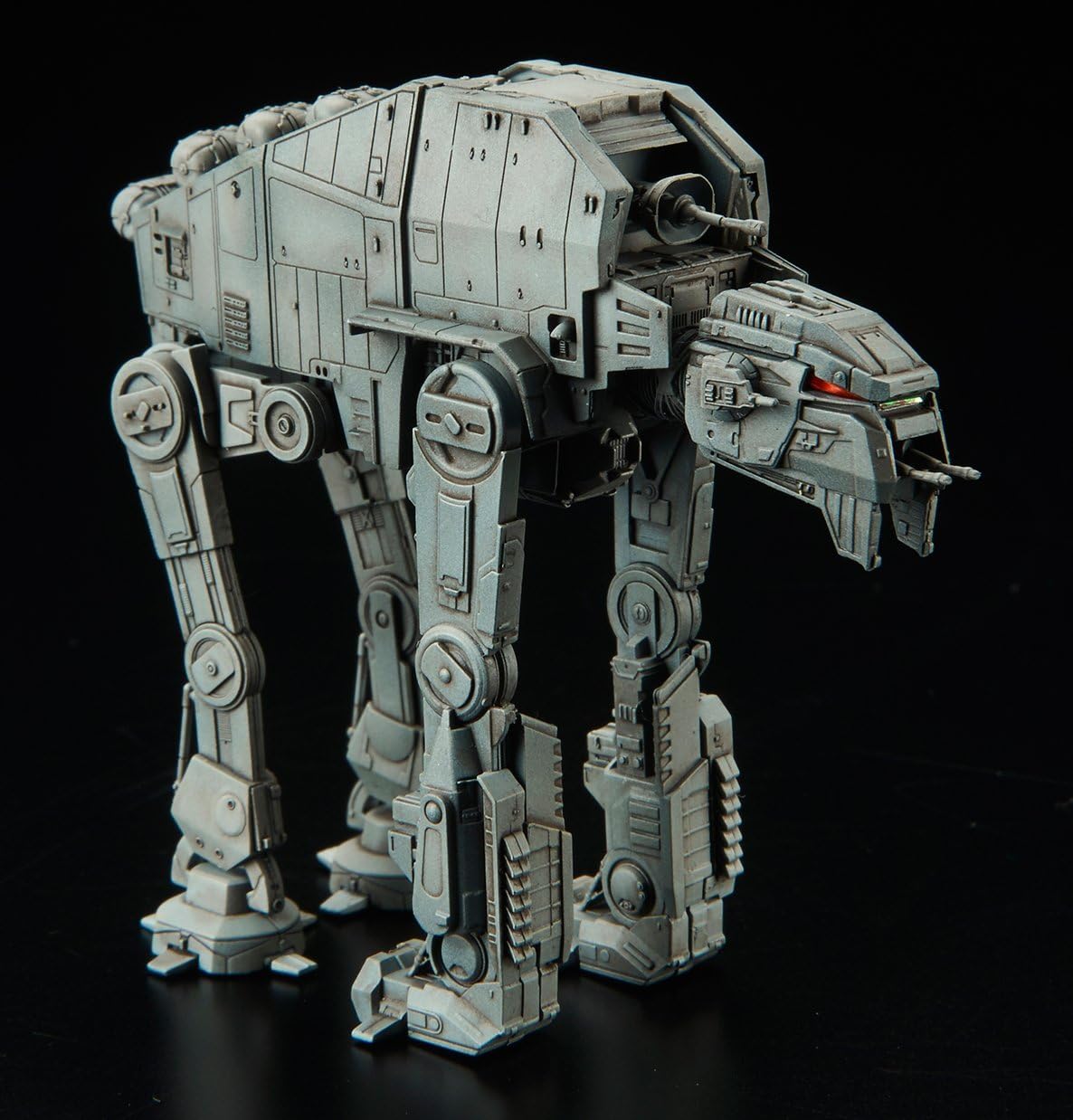 Bandai Hobby Star Wars AT-M6 Vehicle Model Kit (012) | No Glue, Easy Color Recreation