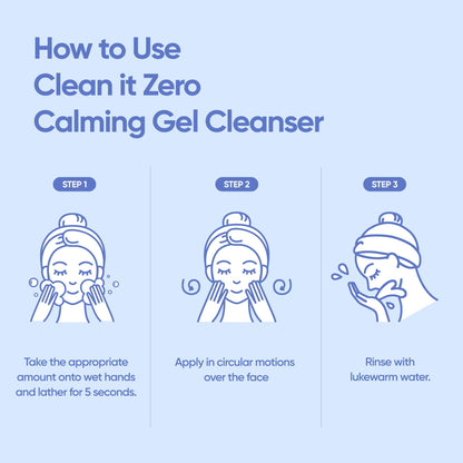 BANILA CO Clean It Zero Calming Gel Cleanser | Gentle Hydration with Centella & Amino Acids