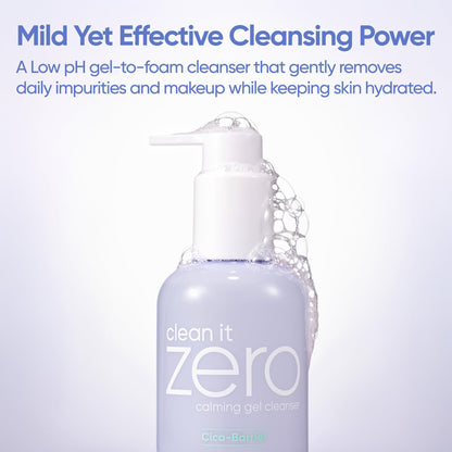BANILA CO Clean It Zero Calming Gel Cleanser | Gentle Hydration with Centella & Amino Acids
