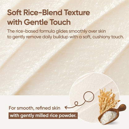BANILA CO Rice Toning Facial Wash — Vegan Dual-Mode Cleanser with Rice PDRN & Niacinamide