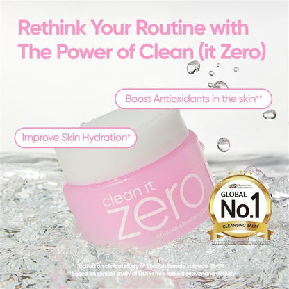 BANILA CO Clean It Zero Original Cleansing Balm | Vegan Makeup Remover for All Skin Types (50ml)