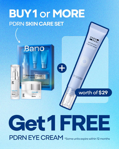 Banobagi PDRN Eye Cream – Hydrating, Fragrance-Free Under-Eye Care | BANOBAGI