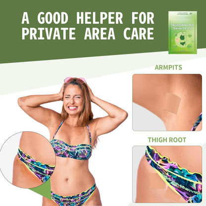Bapbalolo Ingrown Hair Patch — 30 Patches for Bikini Area, Gentle Non-Irritating Formula