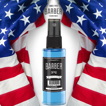 Marmara Barber Cologne No.2 Series – 50ml Bottle for Barbers & Traditional Shaving Fans