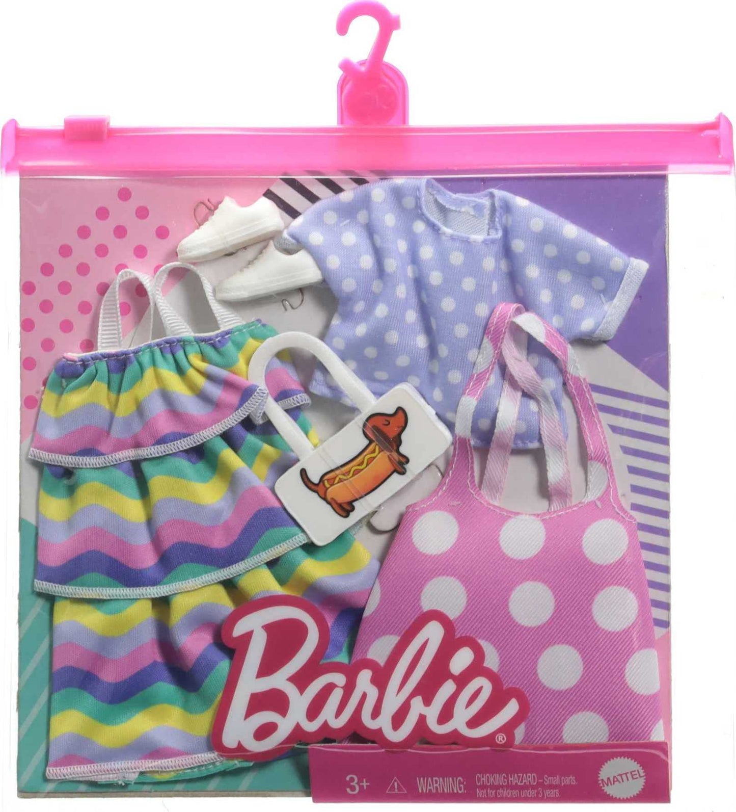Barbie Fashions 2-Pack: 2 Complete Outfits for Barbie Dolls (Ages 3–8)